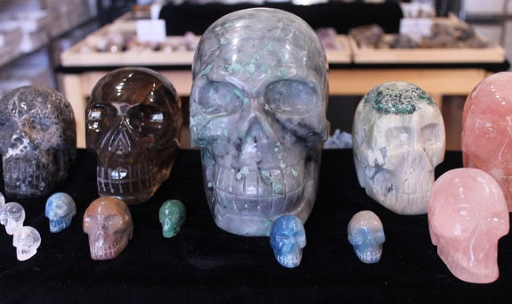 All Sizes Crystal Skulls